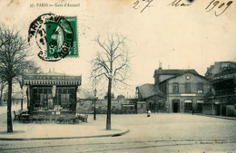 Paris 16ème * 1909 * Gare D'auteuil * Buffet Du Viaduc * Ligne Chemin De Fer - District 16