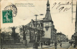 Champigny Sur Marne * Rue De Bonneau * La Mairie * Les écoles école Groupe Scolaire - Champigny Sur Marne