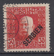 OOSTENRIJK - Michel - 1916 - Nr 31 (Serbien) - Gest/Obl/Us - Eastern Austria