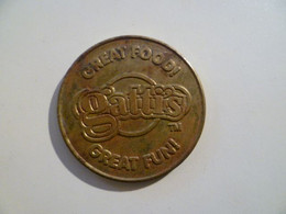 Jeton Médaille  / Etats Unis / USA Coins / GATTIS Great Food Great Fun - Professionals/Firms