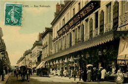 Tours * La Rue Nationale * Grand Bazar Et Nouvelles Galeries - Tours