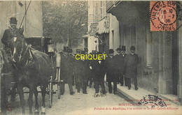 26 Montélimar, Arrivée Du Président Loubet à Sa Maison Rue Quatre Alliances, Affranchie 1905 - Montelimar
