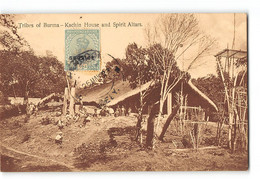 CPA Birmanie - Tribes Of Burma - Kachin House Ans Spirit Altars - Myanmar (Burma)