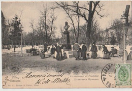 Vilna, Le Monument De Pouchkine - Litauen