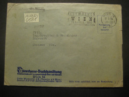 Österreich 1954- Werbe Bedarfs-Brief Mit Tagesstempel Gelaufen Von Wien Nach Ebensee - Máquinas Franqueo (EMA)