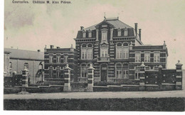 Courcelles. Château M. Alex Piéron. Editeurs Pourbaix Et Wéry - Courcelles