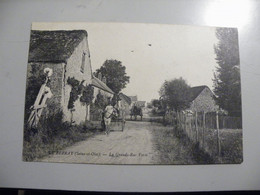 A476 .CPA. 78. LE PERRAY. (Yvelines). La Grande-Rue Verte. Beau Plan Animé. Ecrite & Voyagée 1911 - Le Perray En Yvelines