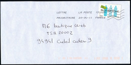 France - Timbre Adhésif YT A190 Seul Sur Lettre Oblitération TOSHIBA - Lettres & Documents