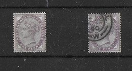 GB 1881 1d MAUVE. SG 174  MOUNTED MINT & USED   Ch1 - Neufs