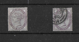 GB 1881 1d MAUVE. SG 174  MOUNTED MINT & USED   Ch1 - Nuovi