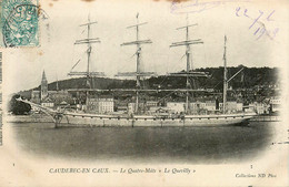 Caudebec En Caux * 1903 * Le Quatre Mâts LE QUEVILLY * Quevilly Voilier 4 Mâts - Caudebec-en-Caux