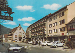 D-78132 Hornberg - Hauptstraße - Hotel Adler - Cars - VW Käfer - VW Transporter - Mercedes - Hornberg