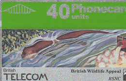 United Kingdom - Wildlife Appeal - Otter - BTC-027 - 026G - BT Emissioni Commemorative
