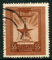 ROMANIA 1952 Labour Day Used  Michel 1395 - Oblitérés