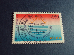 1990-99  - Oblitéré N°  2884     "    Banque Asiatique  "   "    Argelès Plage  "      Net  0.40 - Used Stamps