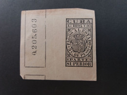 STAMPS CUBA 1894  "Pagos Al Estado " Fiscal Stamps For Telegraphs. MNG - Telegraafzegels