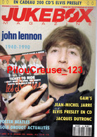 REVUE - JUKE BOX N°43 De Décembre 1990 - En Couverture John LENNON - Música