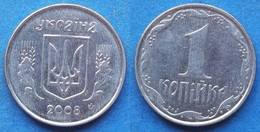 UKRAINE - 1 Kopiyka 2008 KM# 6 Reform Coinage (1996) - Edelweiss Coins - Ukraine