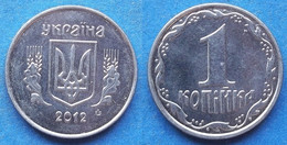 UKRAINE - 1 Kopiyka 2012 KM# 6 Reform Coinage (1996) - Edelweiss Coins - Oekraïne