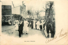 Robinson * Une Noce Dans Une Rue De La Commune * Mariage * Stand De Tir ? - Le Plessis Robinson