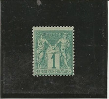 TYPE SAGE - N° 61 NEUF AVEC INFIME CHARNIERE - ANNEE 1876 - COTE : 185 € - 1876-1878 Sage (Typ I)