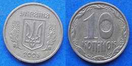 UKRAINE - 10 Kopiyok 2005 KM# 1.1b Reform Coinage (1996) - Edelweiss Coins - Ucraina