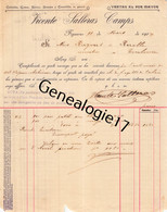 96 2817 ESPAGNE SPAIN FIGUERAS 1907 Ventas Al Por Mayor VINCENTE SALLERAS CAMPS Dest RAZOUS - España