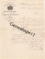 96 2822 ESPAGNE SPAIN MADRID 1888 Parfumeria Higienica GREGORIO DE GUINEA Succ FRERA - España