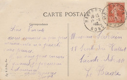 Hazebrouck Vers Le Havre -1916 - Zone Non Occupée