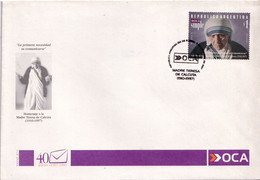 MOTHER TERESA-NOBEL LAUREATE-ARGENTINA-FDC-1997-FC2-113 - Mère Teresa