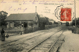 Ermont * Gros Noyer * La Halte * Passage à Niveau * Train Locomotive * Ligne Chemin De Fer Du Val D'oise - Ermont-Eaubonne
