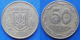 UKRAINE - 50 Kopiyok 2006 KM# 3.3b Reform Coinage (1996) - Edelweiss Coins - Ukraine