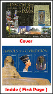 Egypt - 2004 - ( Treasures Of Egypt Booklet ) - Pharaohs - C.V. 50 US$ -- 22 Pages Include The Gold Stamps - Egyptology