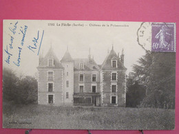 Visuel Pas Très Courant - 72 - La Flèche - Château De La Poissonnière - Très Bon état - R/verso - La Fleche