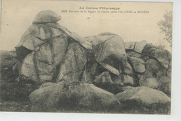 LA CREUSE PITTORESQUE - Rochers De La Rigole Du Diable Entre VALLIERE Et ROYERE - Royere