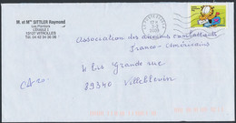 France - Timbre Adhésif YT A199 Seul Sur Lettre Oblitération SECAP - Briefe U. Dokumente
