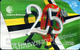 DOMINICA : DOMC13 25 Years Independence USED - Dominica