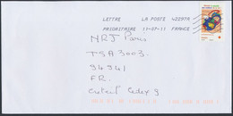 France - Timbre Adhésif YT A237 Seul Sur Lettre Oblitération TOSHIBA - Covers & Documents