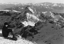 Säntis Ausblick Gegen Lisengrat U. Altmann Tirol - Gerghotel - Animée - Autres & Non Classés