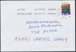 France - Timbre Adhésif YT A238 Seul Sur Lettre Oblitération TOSHIBA - Storia Postale