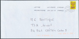 France - Timbre Adhésif YT A243 Seul Sur Lettre Oblitération TOSHIBA - Cartas & Documentos