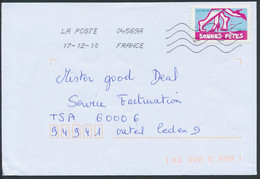 France - Timbre Adhésif YT A245 Seul Sur Lettre Oblitération TOSHIBA - Covers & Documents