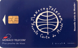 MONACO ; MF53 Carte Du Monde Rechargable Phonecard - Monaco