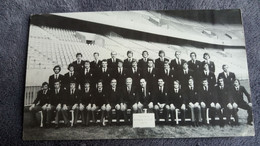 CPSM TOURNEE DU XV DE FRANCE EN AFRIQUE DU SUD 1975 RUGBY SIGNATURES IMPRIMEES DES JOUEURS AU DOS - Rugby