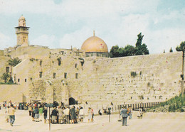 Cpm 10x15  JUDAICA . ISRAEL . JERUSALEM . Le Mur Occidental - Judaisme