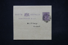 SOUTH AUTRALIA - Entier Postal Type Victoria De Adelaïde Pour Stockwell - L 81123 - Brieven En Documenten