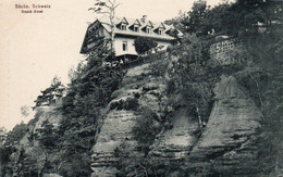 Hohnstein, Brand-Hotel - Hohnstein (Sächs. Schweiz)