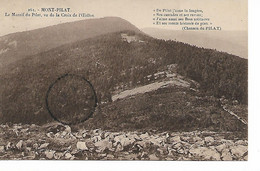 MONT-PILAT - Le Massif Du Pilat, Vu De La Croix De L'Oeillon - Mont Pilat