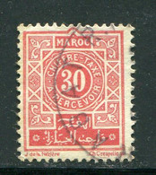 MAROC- Taxe Y&T N°31- Oblitéré - Segnatasse