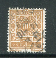 MAROC- Taxe Y&T N°52- Oblitéré - Postage Due